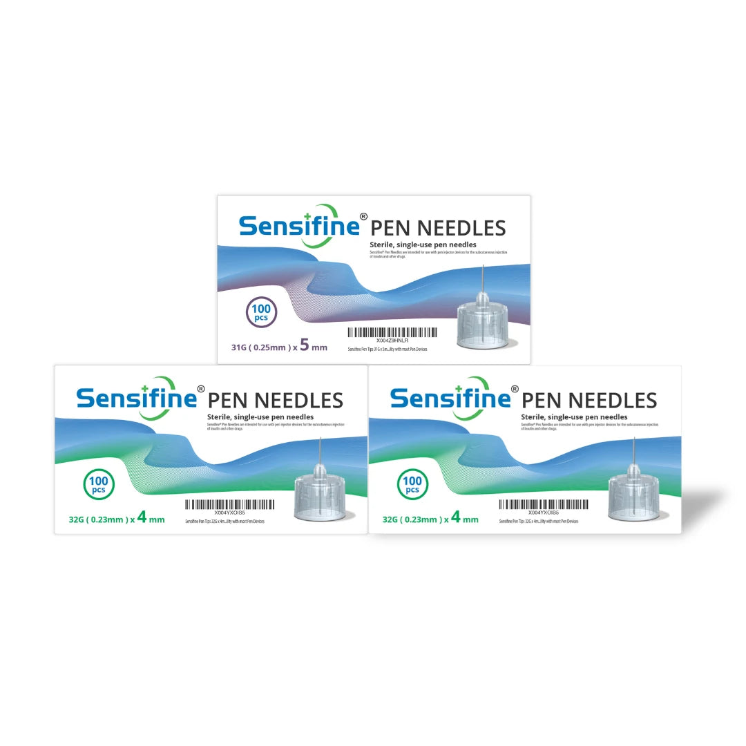 Sensifine Standard Pen Needles Custom Set -3 Boxes