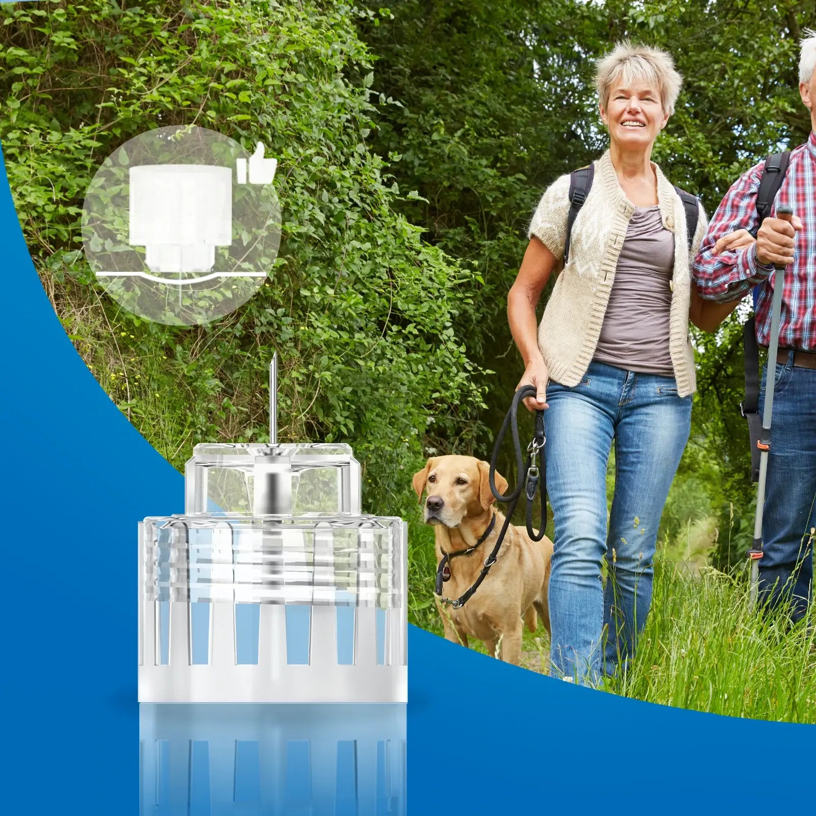 Sensifine Plus insulin needles feature an innovative flat-base design that reduces pressure on the skin and enhances comfort during daily insulin injections.