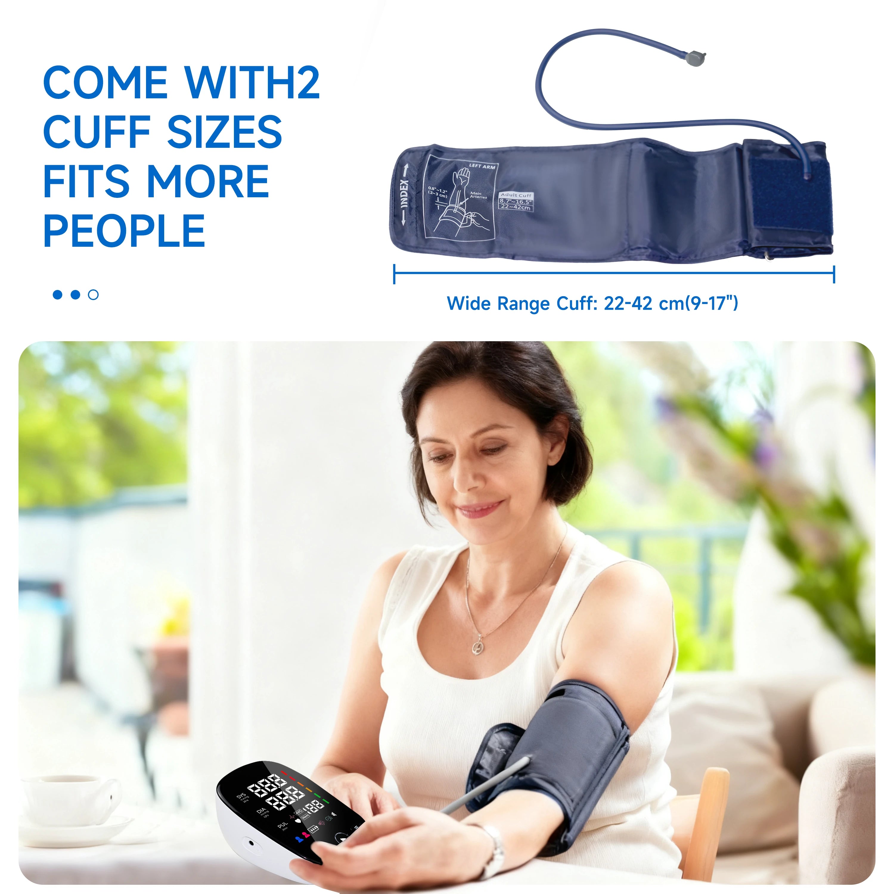 Sensifine Upper Arm Electronic Blood Pressure Monitor